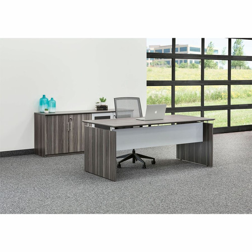Safco Medina 72" Straight Desk - 42.8" (1085.85 mm) Height x 72" (1828.80 mm) Width x 36" (914.40 mm) Depth, x 0" (1 mm) Thickness mm) (MNDS72LGS)