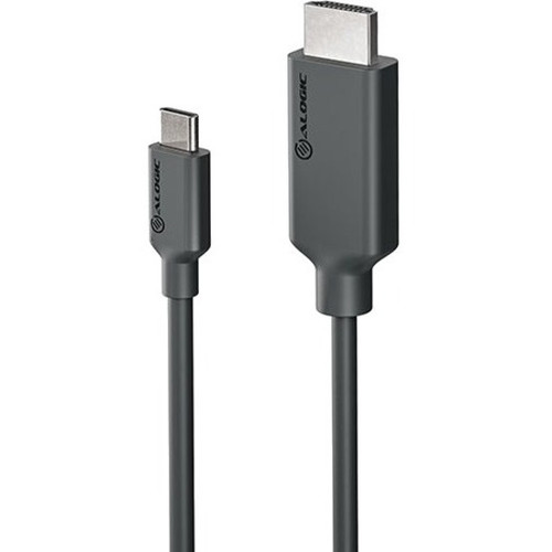 Alogic Elements Series USB-C to HDMI Cable with 4K Support - Male to Male - 1m - 3.3 ft (1 m) HDMI/USB-C A/V Cable for Audio/Video - 1 (EL2UCHD-01)