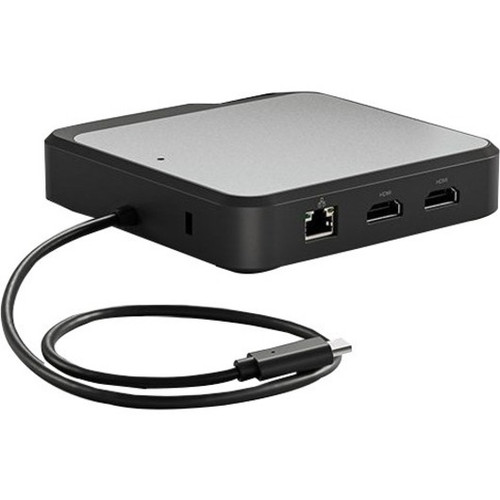 Alogic Dual 4K Universal Compact Docking Station - CH2 - HDMI Edition - for Scanner, Keyboard, Mouse - Memory Card Reader - SD - 100 W (DUCH2)