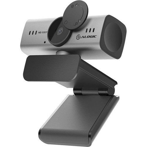 Alogic A09 Webcam - 2 Megapixel - 30 fps - Silver, Black - USB Type A - 1 Pack(s) - 1920 x 1080 Video - CMOS Sensor - Auto-focus - For (Fleet Network)