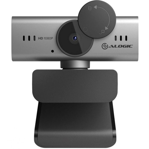 Alogic A09 Webcam - 2 Megapixel - 30 fps - Silver, Black - USB Type A - 1 Pack(s) - 1920 x 1080 Video - CMOS Sensor - Auto-focus - For (Fleet Network)