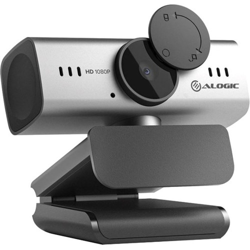 Alogic A09 Webcam - 2 Megapixel - 30 fps - Silver, Black - USB Type A - 1 Pack(s) - 1920 x 1080 Video - CMOS Sensor - Auto-focus - For (Fleet Network)