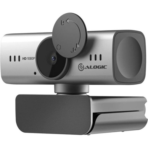 Alogic A09 Webcam - 2 Megapixel - 30 fps - Silver, Black - USB Type A - 1 Pack(s) - 1920 x 1080 Video - CMOS Sensor - Auto-focus - For (IUWA09)