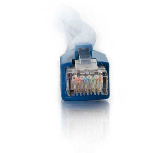 C2G 250ft Cat6 Snagless Solid Shielded (STP) Ethernet Patch Cable - Blue - 250 ft (76.20 m) Category 6 Network Cable for Network - 1 x (CG43123)