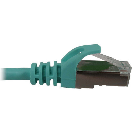Tripp Lite series N262-S01-AQ Cat6a STP Patch Network Cable - 1 ft (0.30 m) Category 6a Network Cable for Network Device, Server, Hub, (N262-S01-AQ)