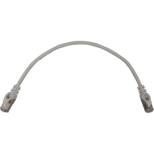 Tripp Lite series N262-S01-WH Cat6a STP Patch Network Cable - 1 ft (0.30 m) Category 6a Network Cable for Network Device, Server, Hub, (Fleet Network)