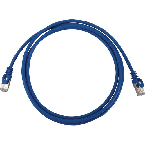Tripp Lite series N262-S06-BL Cat6a STP Patch Network Cable - 6 ft (1.83 m) Category 6a Network Cable for Network Device, Server, Hub, (Fleet Network)