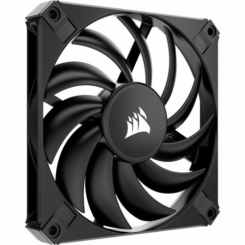 Corsair AF120 SLIM 120mm PWM Fluid Dynamic Bearing Fan - Black - 1 Pack - 1 x Fan(s) - 56.30 CFM (95.65m³/h) Maximum Airflow - 2000 - (Fleet Network)