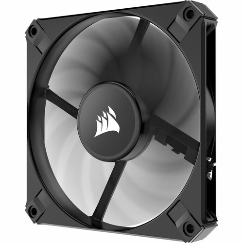 Corsair AF120 Slim 120 Mm PWM Fluid Dynamic Bearing Fan Black Airflow Maximum Pack CFM S X CO-9050144-WW
