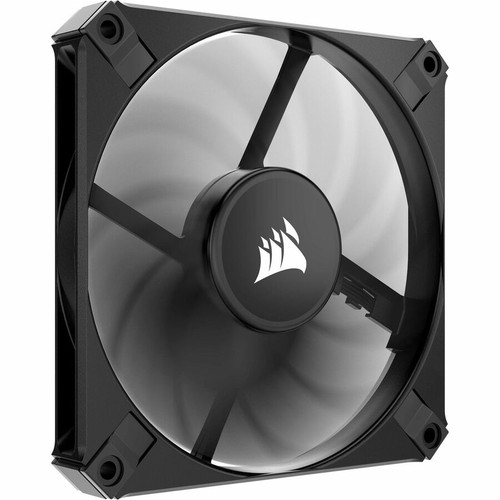 Corsair AF120 Slim 120 Mm PWM Fluid Dynamic Bearing Fan Black Airflow Maximum Pack CFM S X CO-9050144-WW