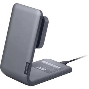 Lenovo Go Headset Charging Stand - Wired - Headset - Charging Capability - USB Type C - Black (Fleet Network)