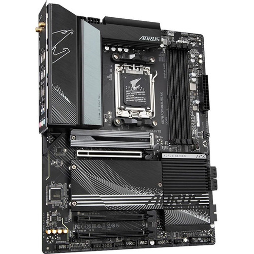 GIGABYTE X670 ELITE AX Gaming Desktop Motherboard - AMD X670 Chipset - Socket AM5 - ATX - Ryzen 7 Processor Supported - 128 GB DDR5 - (X670 AORUS ELITE AX)