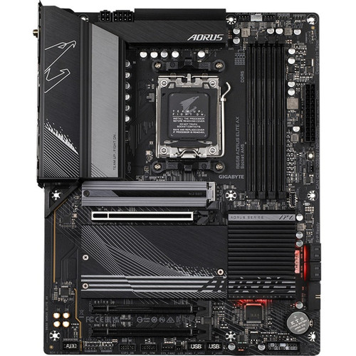 GIGABYTE B650 ELITE AX Gaming Desktop Motherboard - AMD B650 Chipset - Socket AM5 - ATX - Ryzen Processor Supported - 128 GB DDR5 RAM (B650 AORUS ELITE AX)