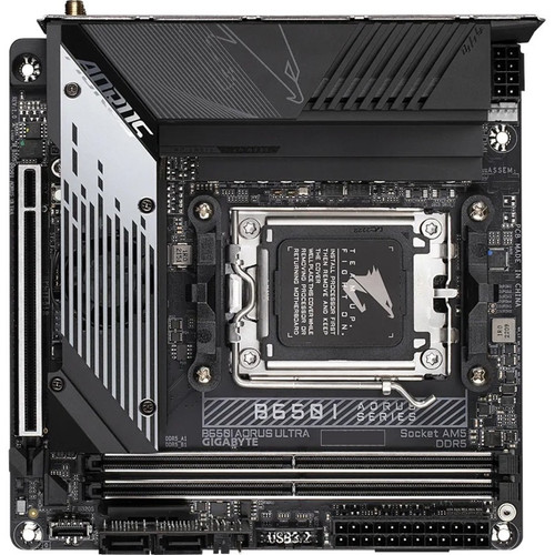 Aorus B650I ULTRA Compact Mini ITX Gaming Desktop Motherboard AMD Chipset Socket Designed For Ryzen 7 Support And Small Form Factor B650I AORUS ULTRA