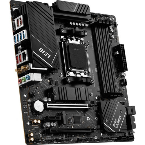 MSI MPG CARBON WIFI ATX Gaming Motherboard AMD Chipset Socket Compatible With Ryzen 5 7 9 Processors Processor Desktop B650CARWIFI