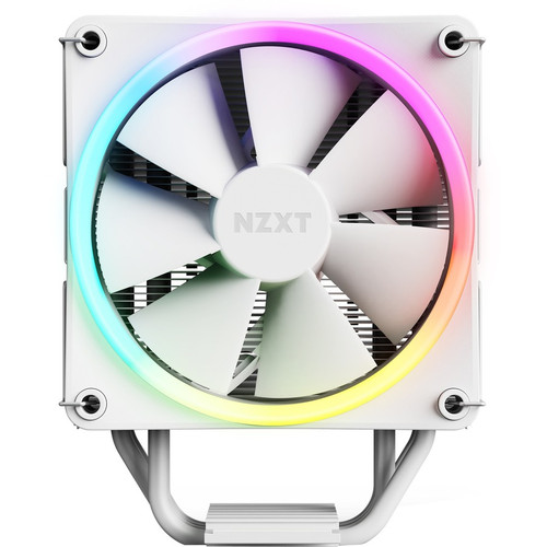 NZXT RGB CPU Air Cooler With Single 120 Mm Fan And Addressable Lighting Diameter Maximum Pack CFM S X RC-TR120-W1