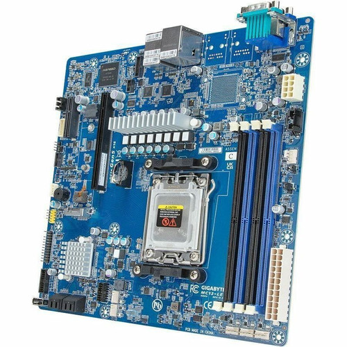 Gigabyte MC13-LE0 Workstation Motherboard - AMD B650E Chipset - Socket AM5 - Micro ATX - EPYC, Ryzen 7 Processor Supported - 128 GB - (Fleet Network)