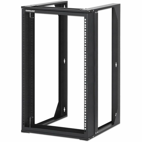 Intellinet 19" Wall Mount 2-Post Open Frame Network Rack, 15U - For IT Equipment, Network Equipment, Server, Switch, Patch Panel, - - (Fleet Network)