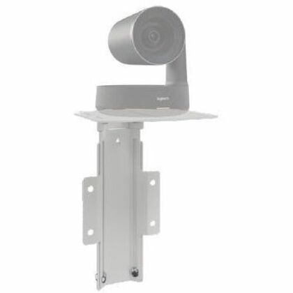 Chief Mounting Shelf for Camera, Display - White - Landscape/Portrait - Height Adjustable - 50" to 75" Screen Support - 10 lb (4535.92 (SCACW)