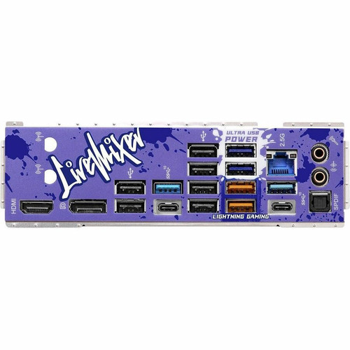 ASRock LiveMixer Versatile Gaming Desktop Motherboard Intel Socket LGA 1700 ATX 256 GB DDR5 Support Z790 LIVEMIXER Z790 LIVEMIXER Z790 LIVEMIXER
