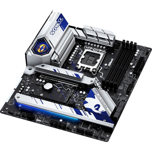 ASRock PG SONIC Performance Oriented Gaming Desktop Motherboard Intel Socket LGA ATX 128 GB DDR5 Support 1700 Pages Z790 PG SONIC Z790 Z790 PG SONIC