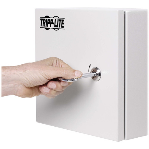 Tripp Lite Industrial Locking Metal Outdoor Enclosure For Patch Panel LAN Switch Wireless Access Point Network SRIN4101010