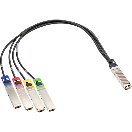 HPE InfiniBand NDR OSFP To 2xOSFP 2m Splitter Direct Attach Copper Cable - 6.6 ft InfiniBand Network Cable for Network Device - First (Fleet Network)