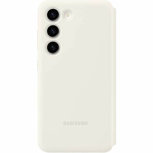 Samsung Carrying Case (Wallet) Samsung Galaxy S23 Smartphone - Cream (Fleet Network)
