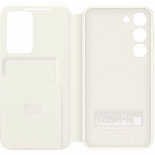 Samsung Carrying Case (Wallet) Samsung Galaxy S23 Smartphone - Cream (EF-ZS911CUEGCA)