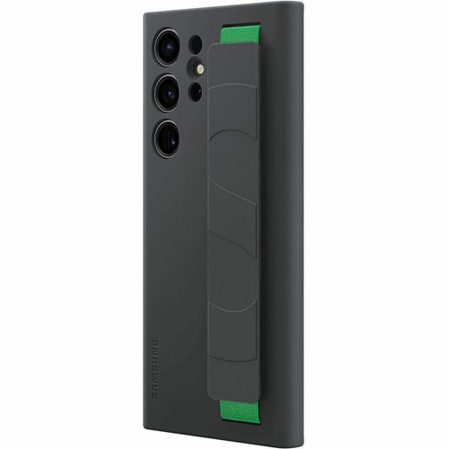 Samsung Galaxy S23 Ultra Silicone Grip Case - For Samsung Galaxy S23 Ultra Smartphone - Black - Silicone (EF-GS918TBEGCA)