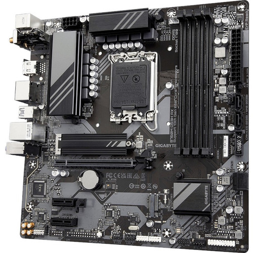 GIGABYTE Ultra Durable B760M DS3H AX Gaming Desktop Motherboard - Intel B760 Chipset - Socket LGA-1700 - Micro ATX - Core, Pentium - - (B760M DS3H AX)