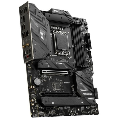 MSI MAG B760 TOMAHAWK WIFI Gaming Desktop Motherboard - Intel B760 Chipset - Socket LGA-1700 - ATX - Core, Celeron, Pentium Gold - 128 (B760TAMAWIFI)