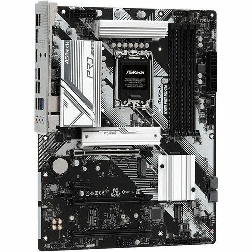 ASRock B760 PRO RS/D4 Gaming Desktop Motherboard - Intel B760 Chipset - Socket LGA-1700 - ATX - Core Processor Supported - 128 GB DDR4 (Fleet Network)