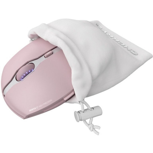 CHERRY JW-7500US-19 GENTIX BT Bluetooth Mouse - Wireless Optical - 2000 DPI - 7 Buttons - Blossom Color - Symmetrical Fit for Small/Large Hands