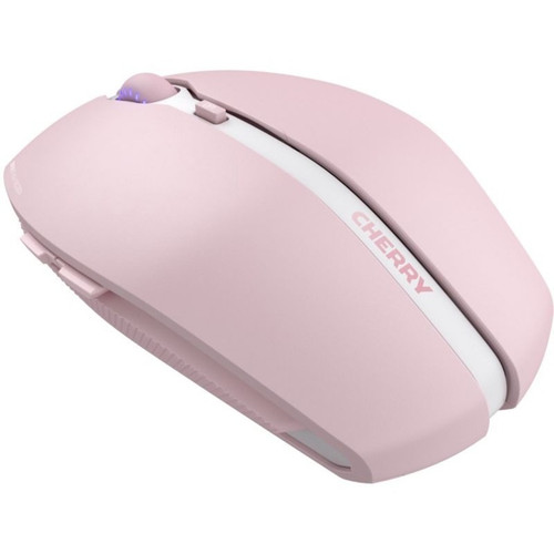 CHERRY JW-7500US-19 GENTIX BT Bluetooth Mouse - Wireless Optical - 2000 DPI - 7 Buttons - Blossom Color - Symmetrical Fit for Small/Large Hands