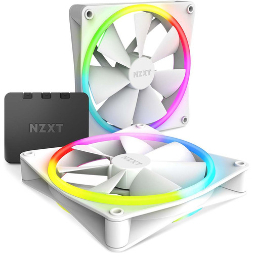 NZXT F140 RGB DUO Cooling Fan - 2 Pack - 5.51" (140 mm) Maximum Fan Diameter - 2 x Fan(s) - 84.75 CFM (143.99m³/h) Maximum Airflow - - (Fleet Network)