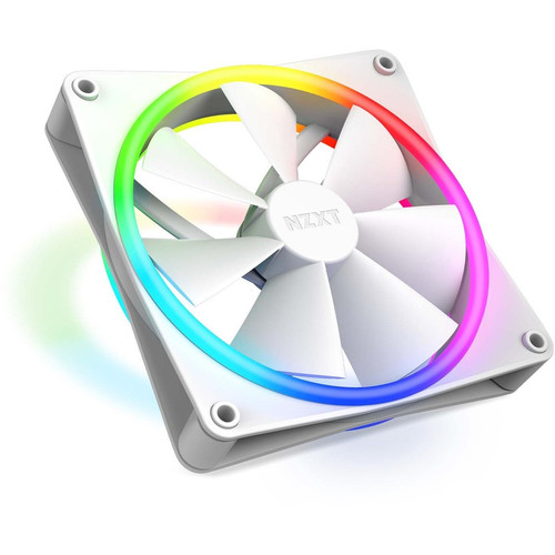 NZXT RGB DUO Dual Pack Cooling Fans 140 Mm Maximum Diameter Optimized For Fan Airflow CFM S X RF-D14DF-W1