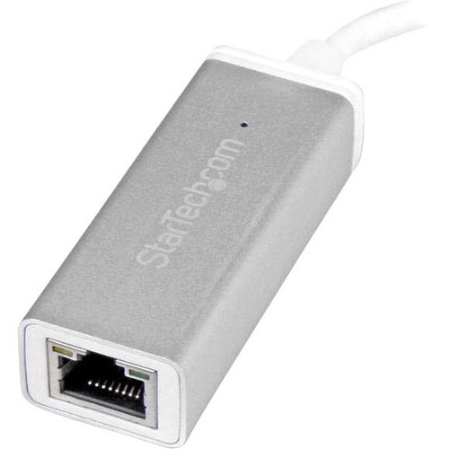 StarTech.com USB31000SA USB 3.0 to Gigabit Ethernet Adapter - Silver - 10/100/1000 Mbps - Desktop Form Factor