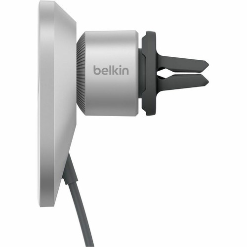 Belkin BoostCharge Pro Wireless Car Charger With Official MagSafe Charging 15W - For iPhone - Input connectors: USB - MagSafe Fast - 1 (WIC008BTGR)