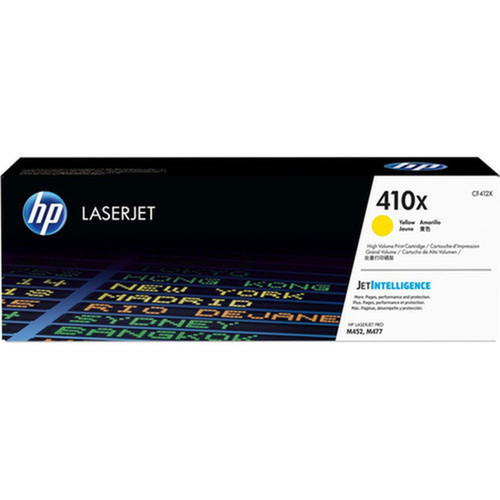 Original HP CF412X 410X High-Yield Yellow Laser Toner Cartridge - 5000 Pages - Single Pack