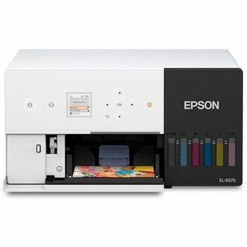 Epson SureLab D570 Dye Sublimation Printer - Color - Photo Print - Desktop - 14 Second Photo - 1440 x 720 dpi - Fast Ethernet - LAN - (Fleet Network)