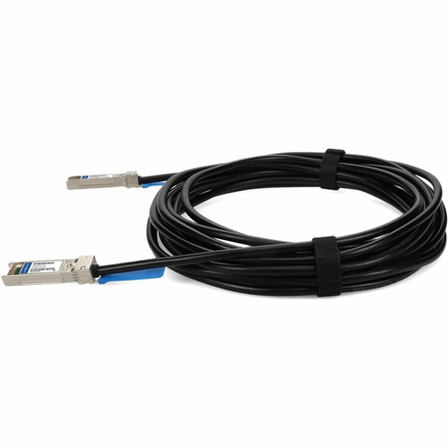 AddOn MSA and TAA 10GBase-CU SFP+ to SFP+ Direct Attach Cable (Passive Twinax, 0.5m, 30AWG, LSZH) - 1.6 ft (0.50 m) Twinaxial Network (SFP-10GB-PDAC0-5MLZ-AO)