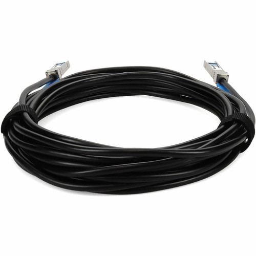 AddOn MSA and TAA 10GBase-CU SFP+ to SFP+ Direct Attach Cable (Passive Twinax, 5m, 28AWG, LSZH) - 16.4 ft (5 m) Twinaxial Network for (SFP-10GB-PDAC5MLZ-AO)