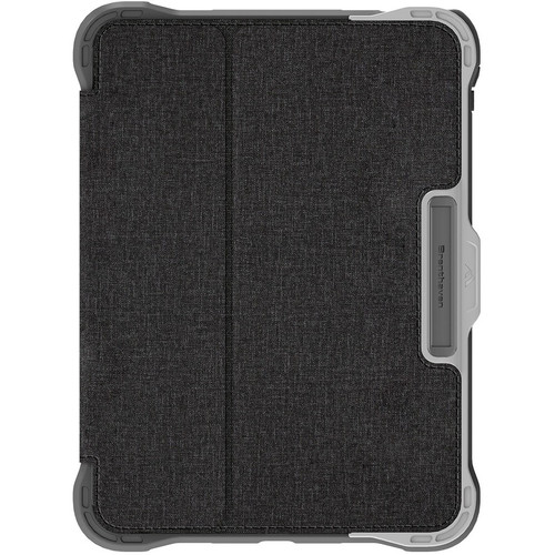Brenthaven Edge Folio Rugged Carrying Case (Folio) for 10.9" (276.86 mm) Apple iPad (10th Generation) iPad, Apple Pencil (2nd - Gray, (Fleet Network)