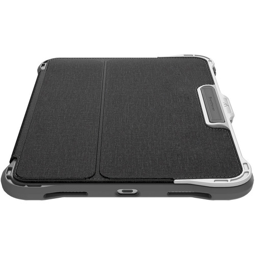 Brenthaven 2281 Edge Folio Rugged Carrying Case for 10. 9" iPad (10th Gen) with Apple Pencil Storage - Gray/Red