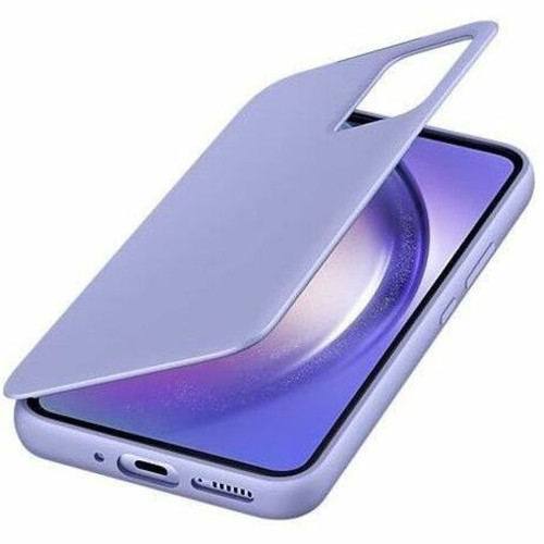 Samsung Carrying Case (Wallet) Samsung Galaxy A54 5G Smartphone - Blueberry - 6.36" (161.60 mm) Height x 3.19" (81 mm) Width x 0.58" (EF-ZA546CVEGCA)