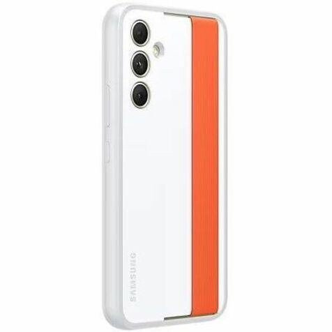 Samsung Galaxy A54 5G Haze Grip Case - For Samsung Galaxy A54 5G Smartphone - White - Drop Resistant (Fleet Network)