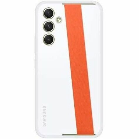 Samsung Galaxy A54 5G Haze Grip Case - For Samsung Galaxy A54 5G Smartphone - White - Drop Resistant (EF-XA546CWEGCA)