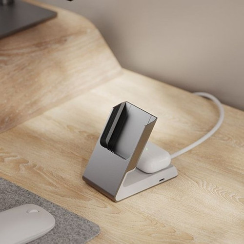 Alogic Matrix 2-in-1 Magnetic Charging Dock - White - Input connectors: USB - Magnetic, MagSafe Technology, USB Charging, Fast - 1 / (MSCDDWH)