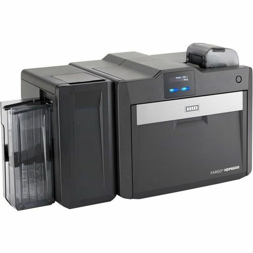 Fargo HDP6600 Single Sided Desktop Dye Sublimation/Thermal Transfer Printer - Color - Card Print - USB - OLED Display Screen - 16 in/s (094675)